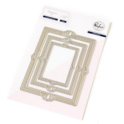 Pinkfresh Studio Die Set - Francy Rectangle Frame